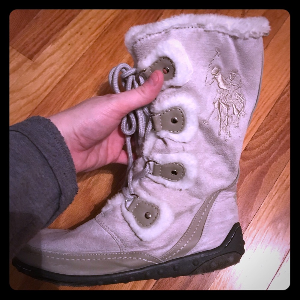 Polo snow boots size 9